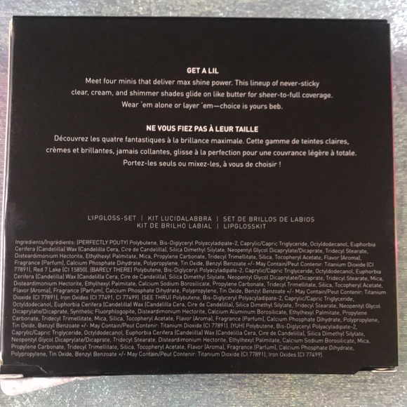 3/$25 Morphe X Avani Gregg Lil Beb Mini Lip Gloss Kit (2 of 4 Glosses) - Picture 8 of 9